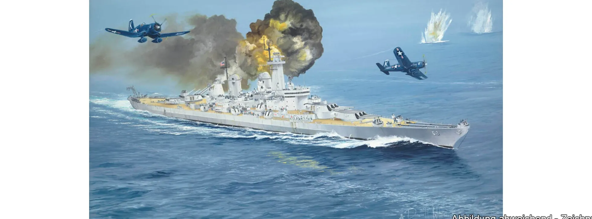 TRUMPETER 05373 USS Ohio BB-68 | Schiff Bausatz 1:350