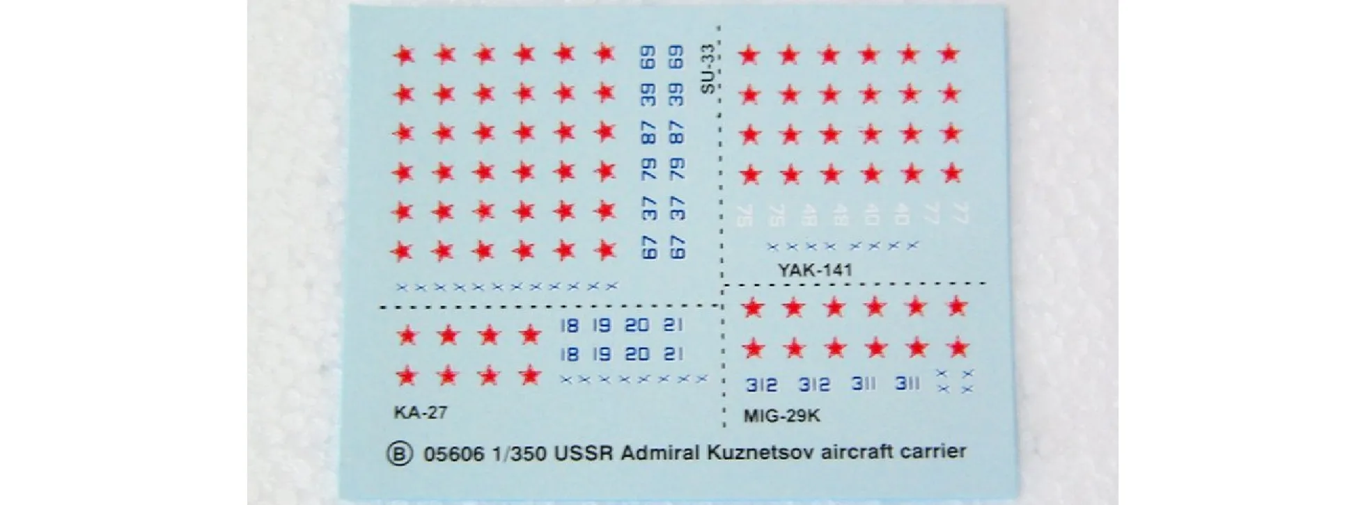 TRUMPETER 05606 USSR AC Admiral Kuznetsov | Schiff Bausatz 1:350