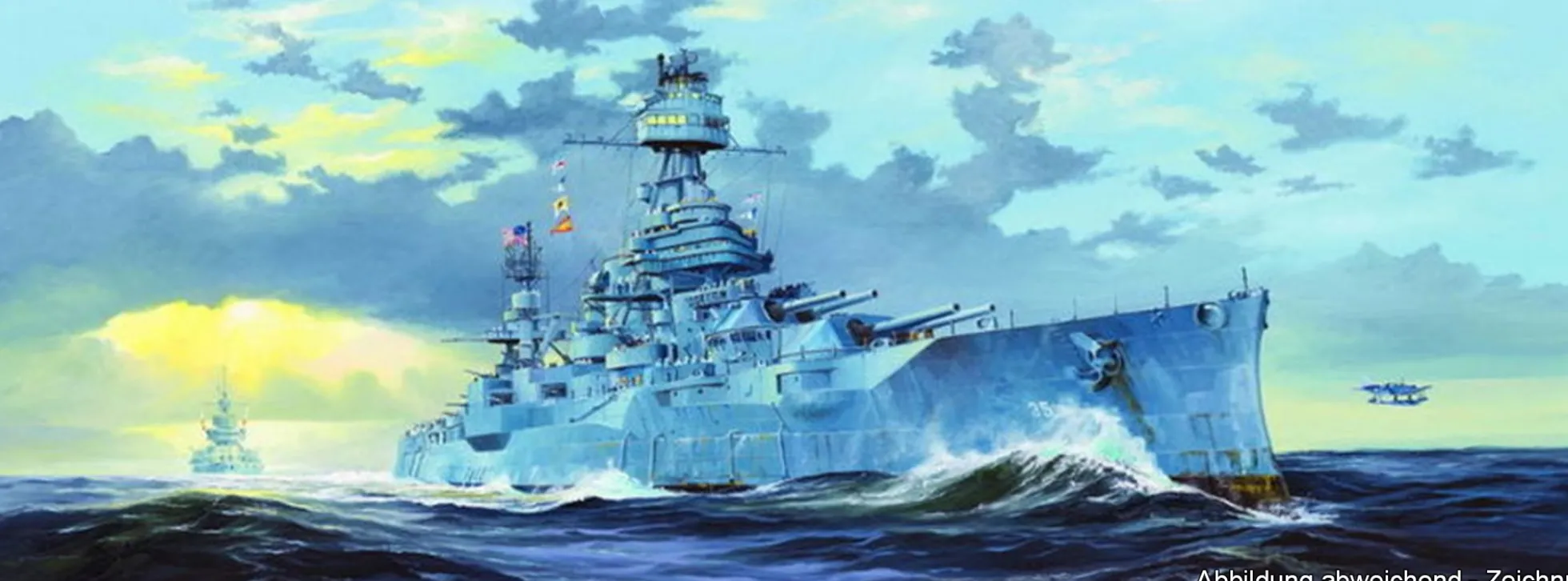TRUMPETER 05340 USS Texas BB-35 | Schiff Bausatz 1:350