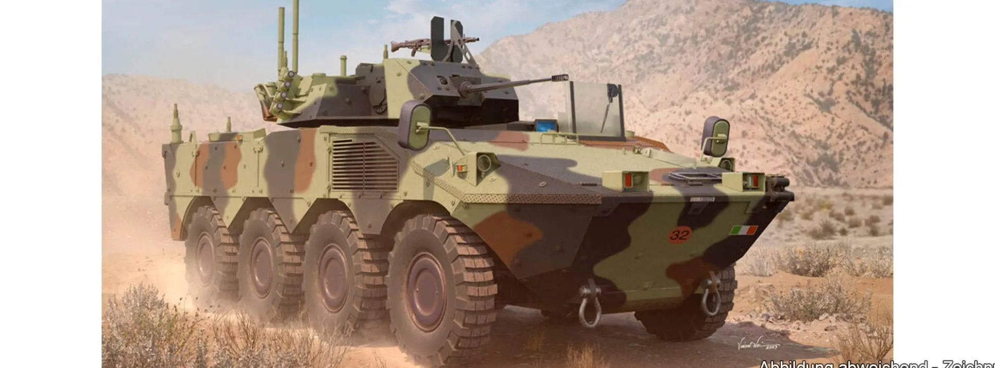 TRUMPETER 09606 VBM Freccia | Panzer Bausatz 1:35