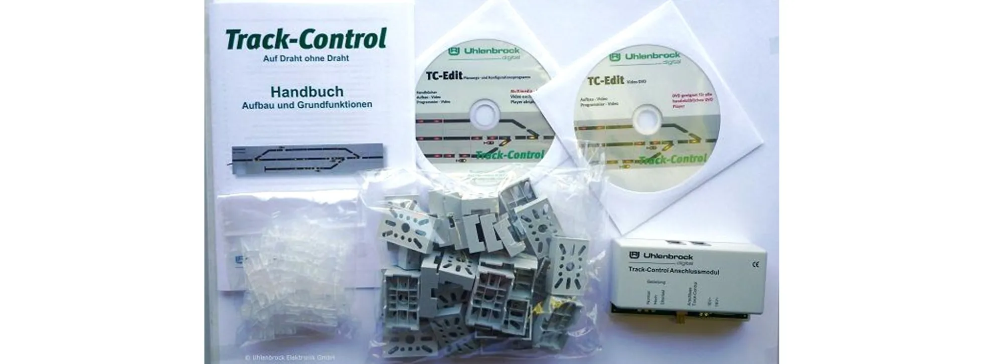 Uhlenbrock 69002 Track-Control Basis-Set Linksverkehr | Gleisbildstellpult