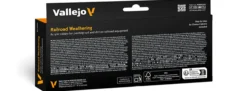 VALLEJO 70.264 Model Color Farb-Set Eisenbahn-Alterung | Inhalt 8 x 18 ml | Streichfarben