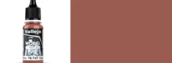 VALLEJO 70.747 Model Color Verblasstes Rot | Inhalt 18 ml | Streichfarbe