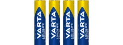 VARTA 4903 Batterien Typ AAA LR03 Micro | Longlife Power | 4 Stück