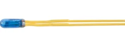 Viessmann 3500 Glühlampe blau mit Kabel 2,3mm 12Volt 2 Stück Zubehör