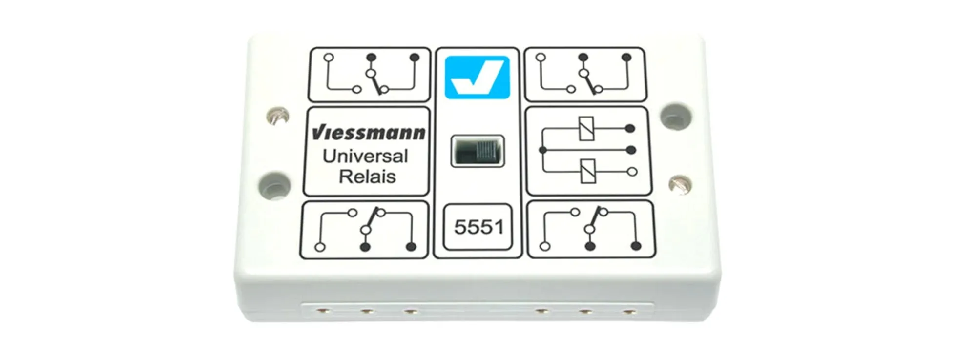 Viessmann 5551 Universal Relais 1x4UM