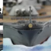 WALTERSONS 55711 Japanisches Schlachtschiff Yamato 1945 | Schiffsmodell 1:700