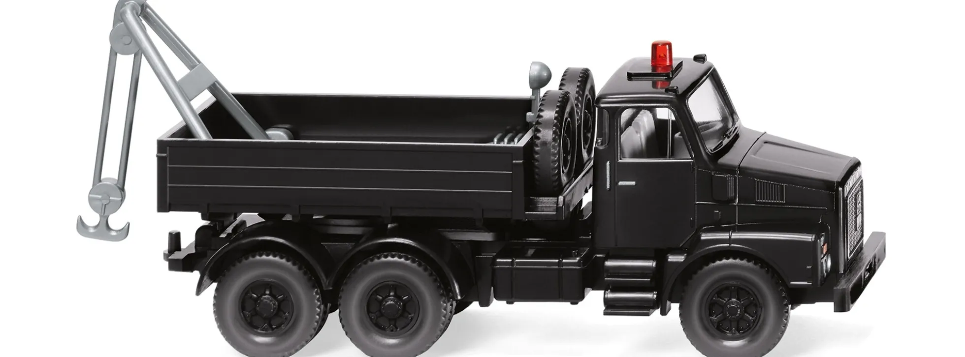 WIKING 063409 Abschleppwagen (Volvo N10) - schwarz | LKW-Modell 1:87