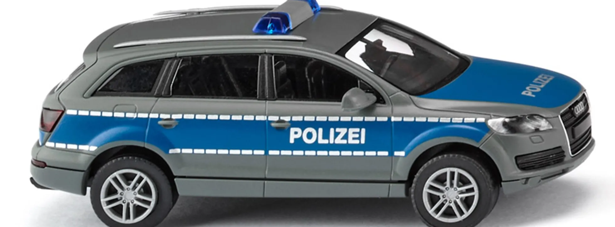 WIKING 013308 Audi Q7 Polizei Bayern Blaulichtmodell 1:87