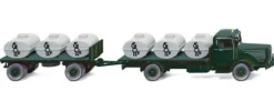 WIKING 085602 Behelfstankzug Büssing 8000 | LKW-Modell 1:87
