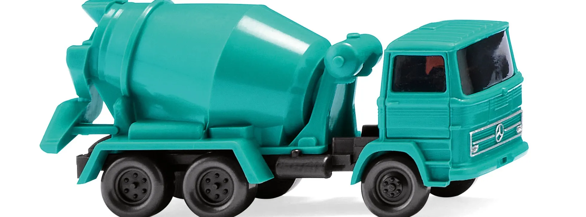 WIKING 094508 Betonmischer MB - wasserblau | LKW-Modell 1:160