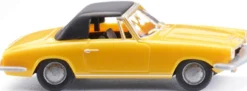 WIKING 018748 BMW 1600 GT Cabrio geschlossen gelb Automodell 1:87