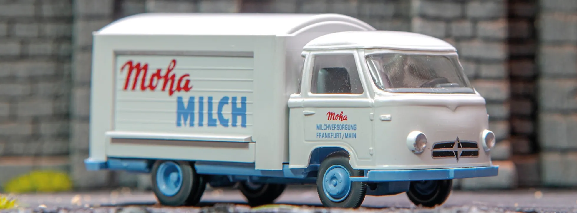 WIKING 027902 Borgward Verkaufswagen Moha Milch | LKW-Modell 1:87