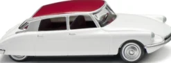 WIKING 080713 Citroen ID 19 - weiß/rubinrot | Modellauto 1:87