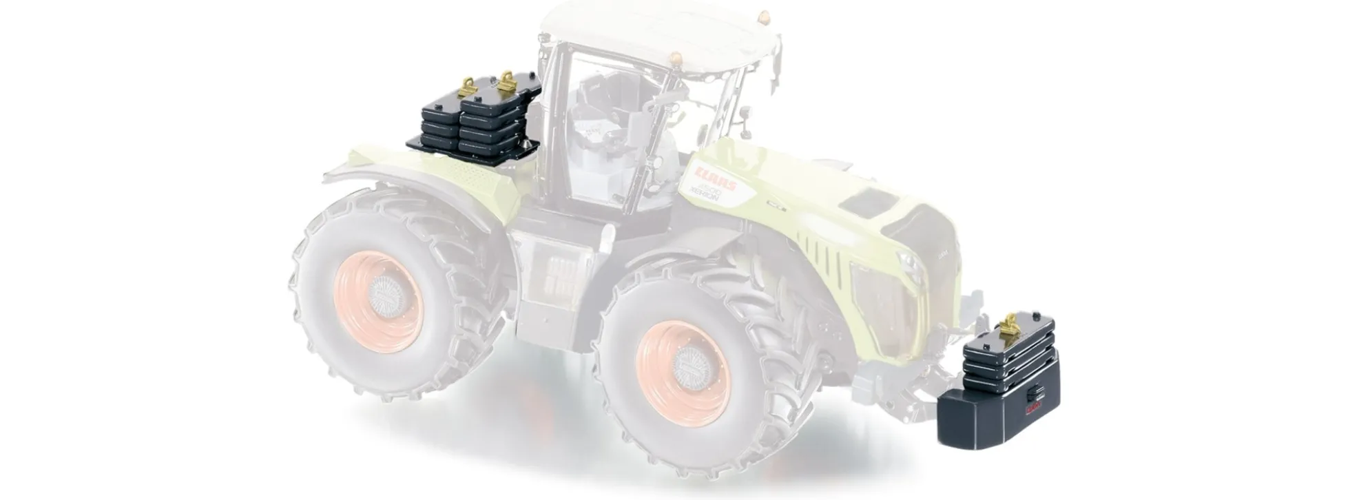 WIKING 077855 Claas Ballast-Gewichte Xerion | Agrarmodell 1:32
