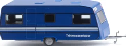 WIKING 009204 Dethleffs 530 Wohnwagen THW Trinkwasserlabor Automodell 1:87