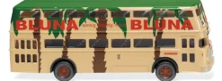 WIKING 072205 Doppeldeckerbus D2U (Büssing) Bluna | Busmodell 1:87