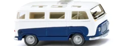 WIKING 028997 Ford FK 1000 Panoramabus saphirblau/weiß | Busmodell 1:87