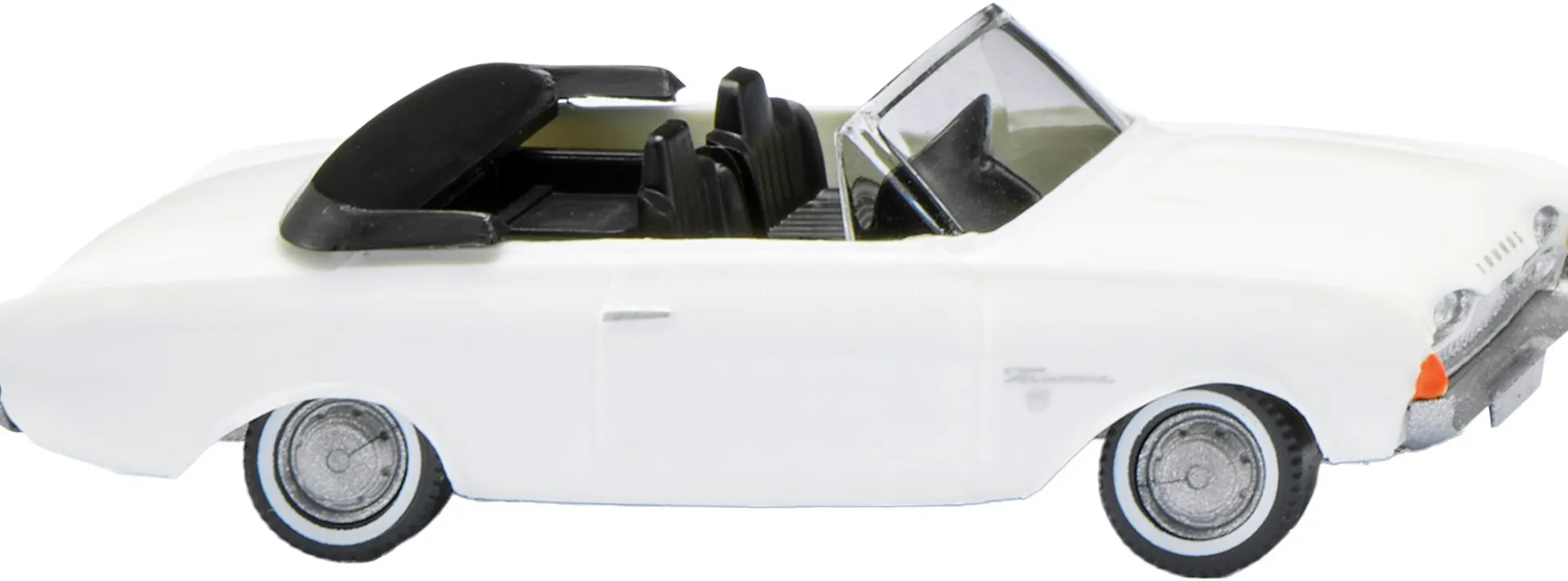 WIKING 020004 Ford 17M Cabrio - weiß | Modellauto 1:87