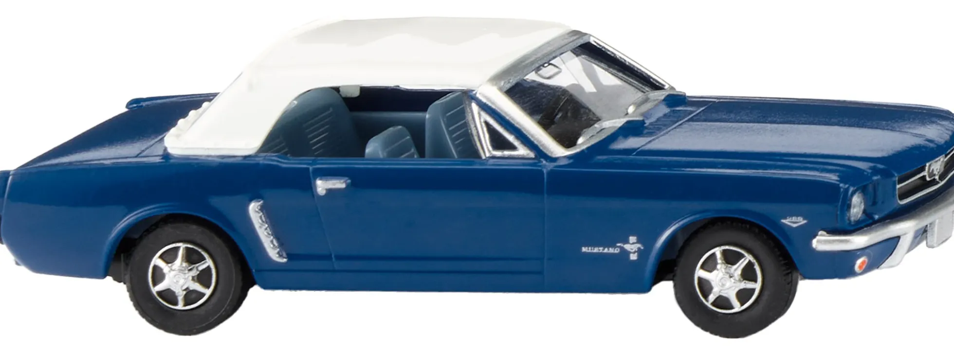 WIKING 020546 Ford Mustang Cabrio - enzianblau | Modellauto 1:87