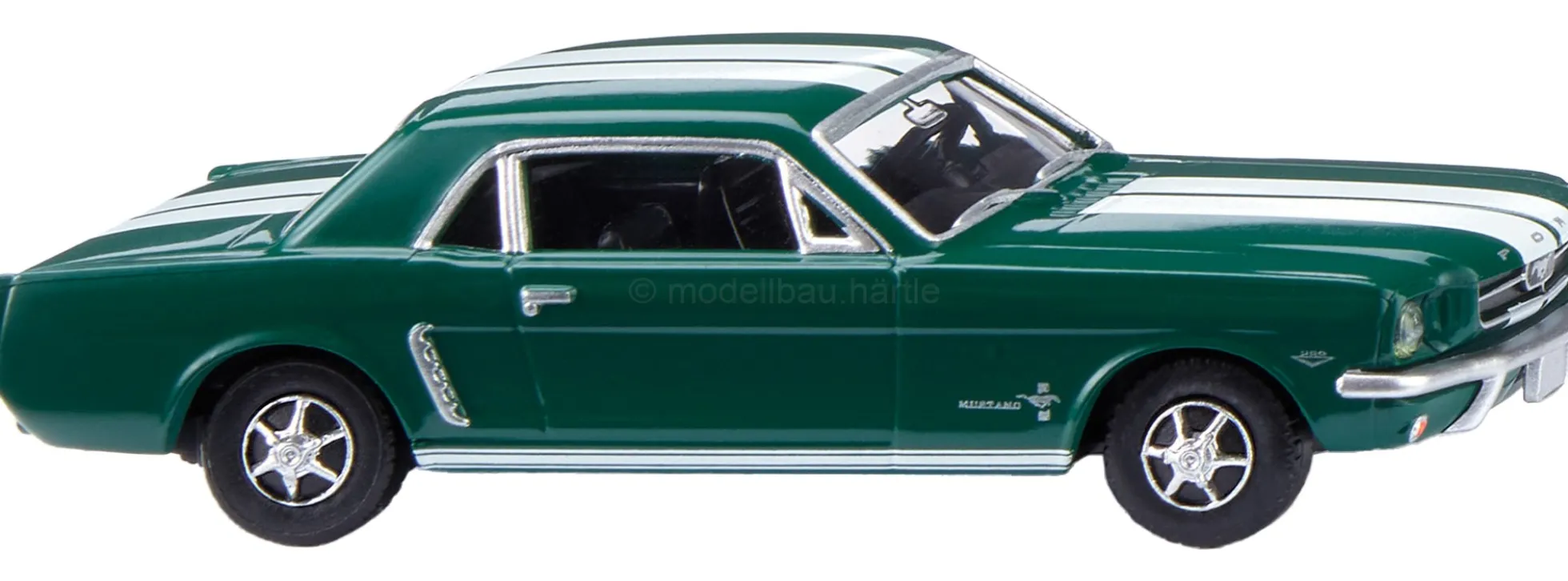 WIKING 020504 Ford Mustang Coupe - moosgrün | Modellauto 1:87