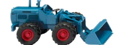 WIKING 065111 Hanomag B11 Radlader - azurblau | Baumaschinenmodell 1:87