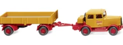 WIKING 085048 Hanomag mit Pritschenanhänger Bölling | LKW-Modell 1:87