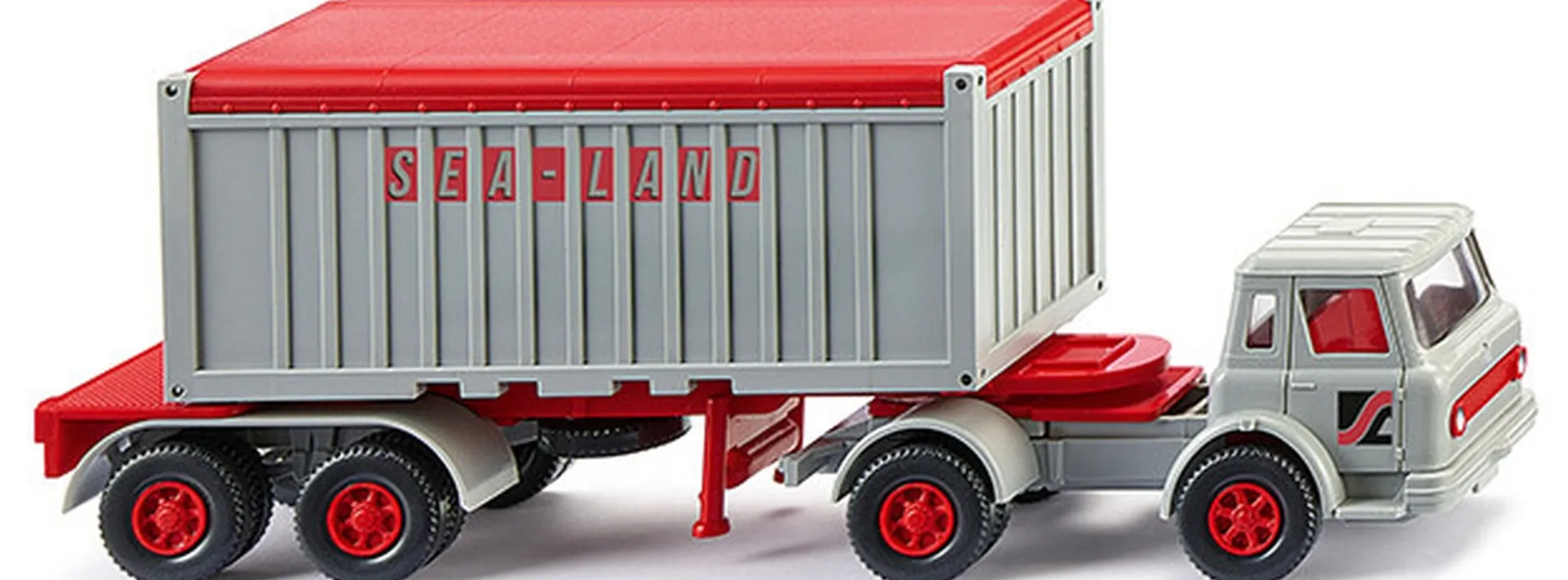 WIKING 052501 Harvester Containersattelzug Sealand | LKW-Modell 1:87