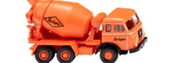 WIKING 068211 Henschel Betonmischer Readymix | Baumaschinenmodell 1:87
