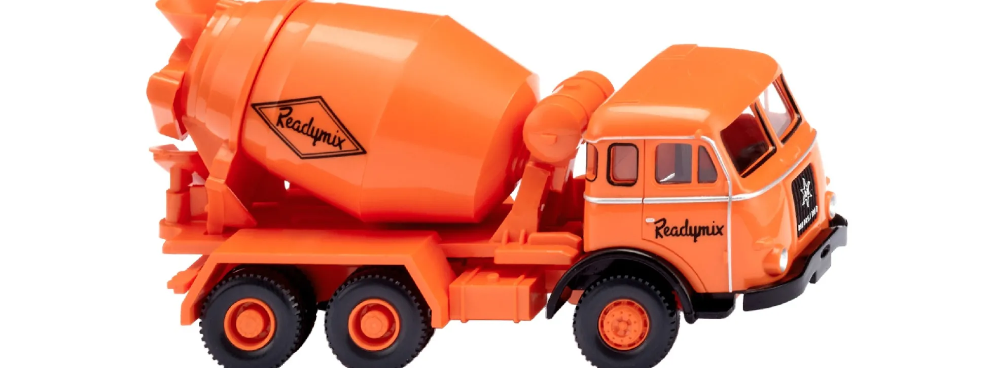 WIKING 068211 Henschel Betonmischer Readymix | Baumaschinenmodell 1:87
