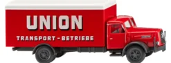 WIKING 041502 Henschel HS 140 Koffer-Lkw Union Tranport | LKW-Modell 1:87