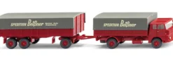 WIKING 041203 Henschel HS 14/16 Pritschenhängerzug | LKW-Modell 1:87