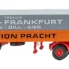 WIKING 051504 Henschel Pritschensattelzug Spedition Pracht | LKW-Modell 1:87