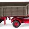 WIKING 067710 Hinterkippersattelzug Hanomag Henschel - beigegrau | LKW-Modell 1:87