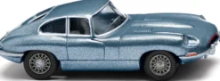 WIKING 080304 Jaguar E-Type Coupe - opalescent blue metallic | Modellauto 1:87