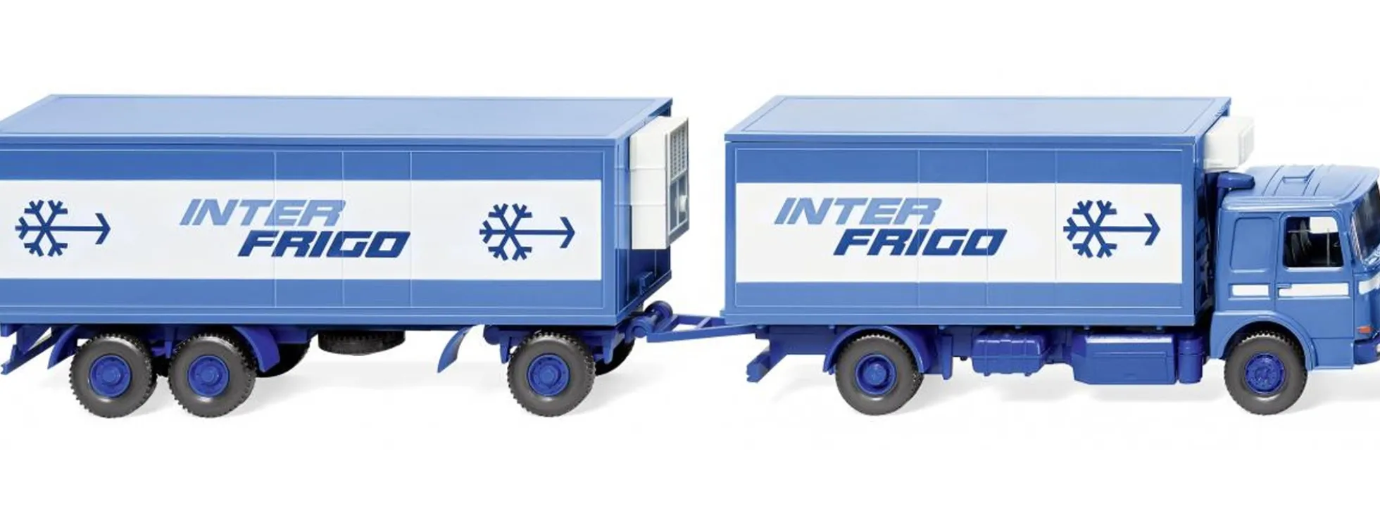 WIKING 045801 Kühlkofferlastzug MAN Interfrigo | LKW-Modell 1:87
