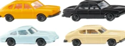 WIKING 091307 Klassische Personenwagen | 4 Stück | Modellauto 1:160