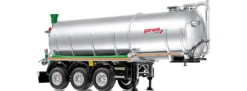 WIKING 077655 Kotte Tanksattelauflieger weissalu | Landwirtschaftsmodell 1:32