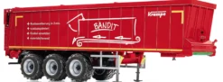 WIKING 077657 Krampe Rollbandwagen rot | Anhänger 1:32
