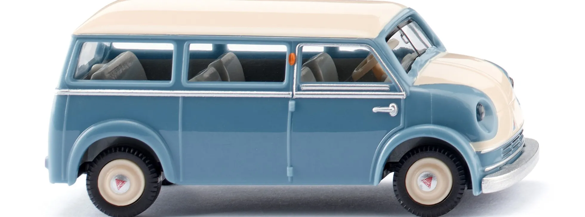 WIKING 033601 Lloyd LT 500 Bus - pastellblau | Modellauto 1:87
