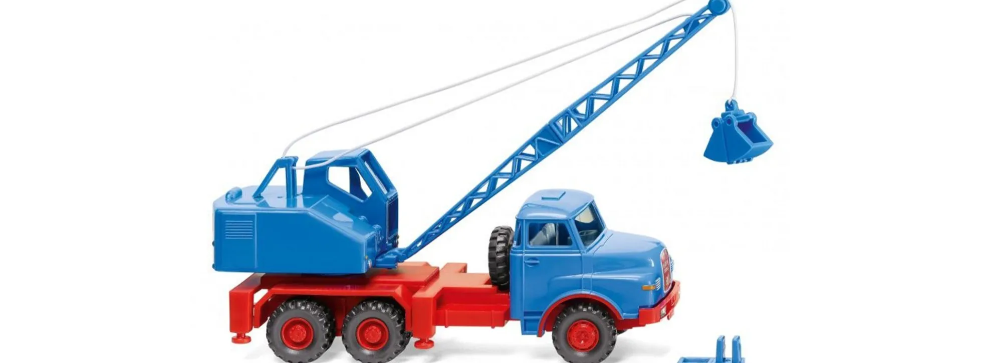 WIKING 066206 MAN/Fuchs Kranwagen | LKW-Modell 1:87