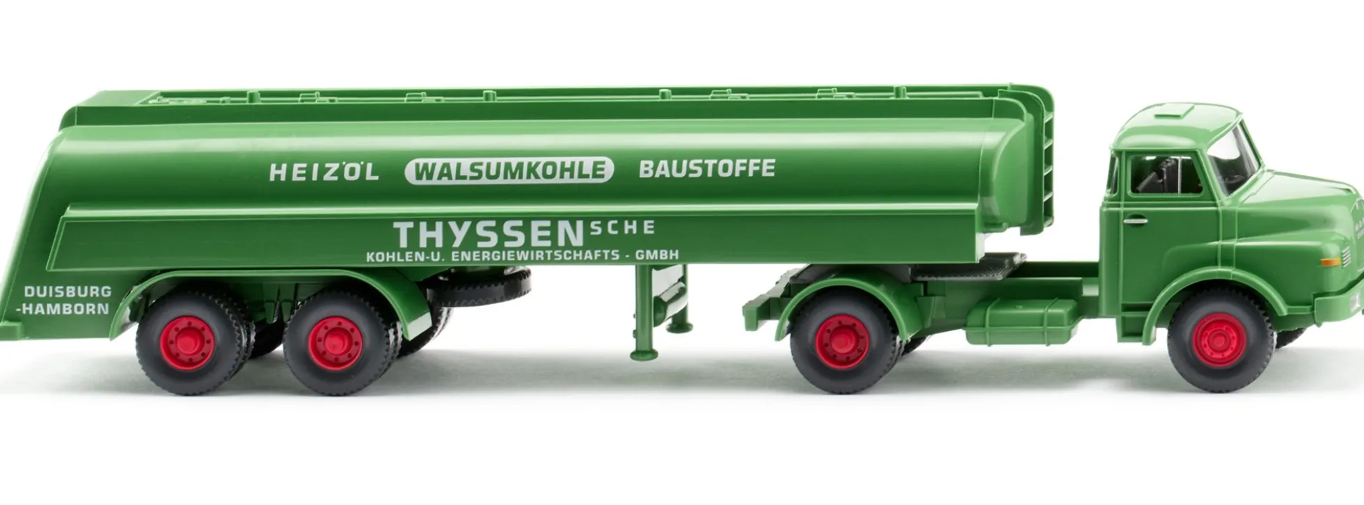 WIKING 088246 MAN Tanksattelzug Thyssen | LKW-Modell 1:87