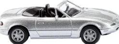 WIKING 018807 Mazda MX5 silverstone metallic | Modellauto 1:87