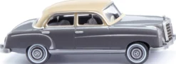 WIKING 014002 MB 220 basaltgrau/elfenbeinbeige | Modellauto 1:87
