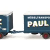 WIKING 050053 Möbelkofferlastzug (MB) Paul Hinz | MC-Vedes | LKW Modell 1:87