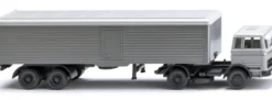 WIKING 055604 Mercedes-Benz 1620 Koffersattelzug silbergrau | LKW-Modell 1:87