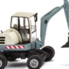 WIKING 065809 Mini-Bagger Radbagger alpenblau Baumaschinenmodell 1:87