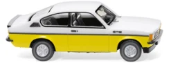 WIKING 022902 Opel Kadett C Coupe GT/E - weiß/gelb | 1:87