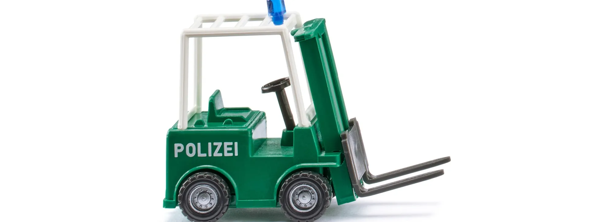 WIKING 117002 Polizei - Gabelstapler | Blaulichtmodell 1:87