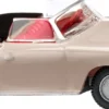 WIKING 016005 Porsche 356 Cabrio - sahara beige | Modellauto 1:87